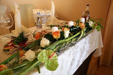 Цветочная композиция P493 - Флористическая мастерская Petite Fleur