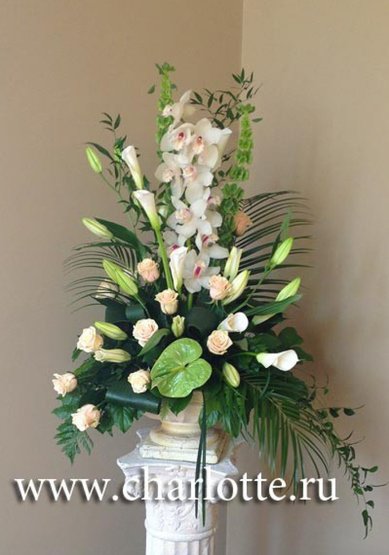 Цветочная композиция Ф5614 - Цветочный салон Флорагранд.ру