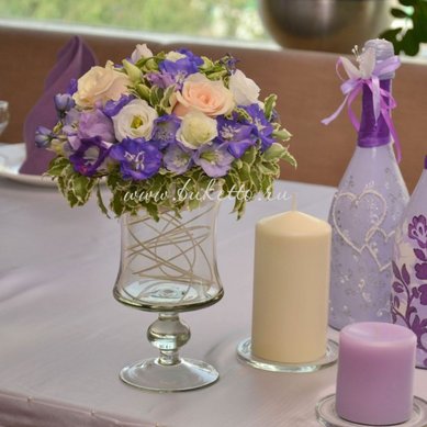 Цветочная композиция Б6001 - Флористическая мастерская Букетто