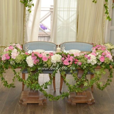 Цветочная композиция Б6003 - Флористическая мастерская Букетто