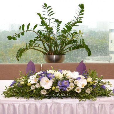 Цветочная композиция Б6335 - Флористическая мастерская Букетто