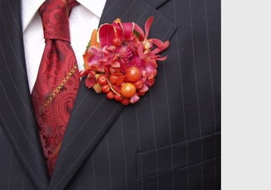 Аксессуар из цветов Ц654 - Салон цветов Цветочная кухня