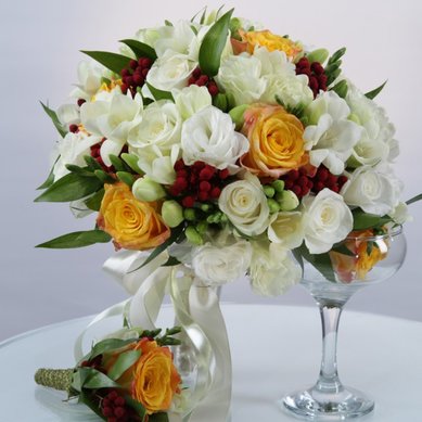 Букет М6597 - Флористическая мастерская Мосцветторг