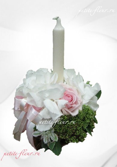 Цветочная композиция P7484 - Флористическая мастерская Petite Fleur