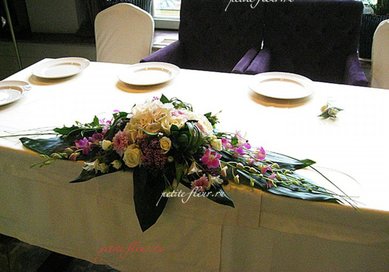 Цветочная композиция P7524 - Флористическая мастерская Petite Fleur