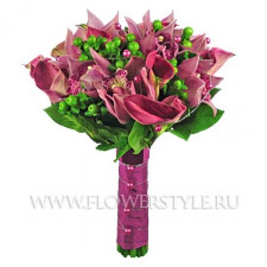 Букет F957 - студия флористики Flowerstyle