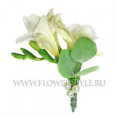 Бутоньерка F965 - студия флористики Flowerstyle