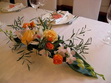 Цветочная композиция P981 - Флористическая мастерская Petite Fleur