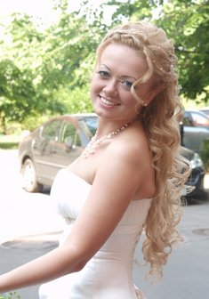 «Прическа с накладными прядями»