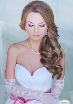 «свадебная прическа»