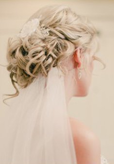 «Классическая прическа под фату»