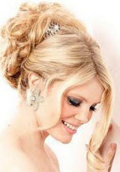 «Собранная прическа на свадьбу»