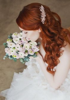 «Классическая свадебная прическа.»