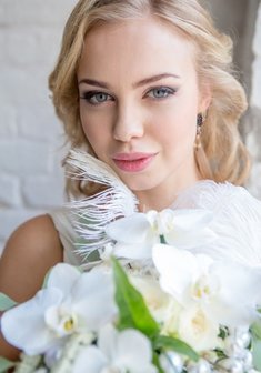 «Нежный макияж невесты»