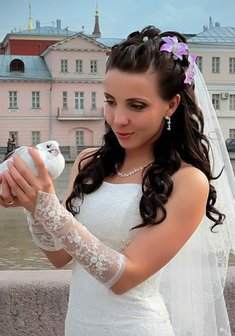 «Прическа с накладными прядями»