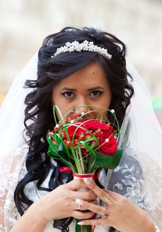 Cвадебная прическа С18698 