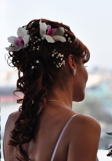 Прическа на свадьбу Звезда (С12130) - Стилист-визажист Виктория Корсакова