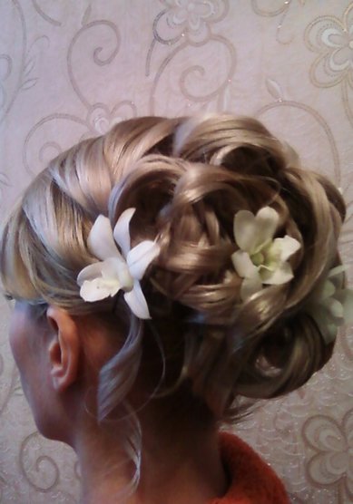 Прическа на свадьбу Лилия (С12166) - Стилист-визажист Виктория Корсакова
