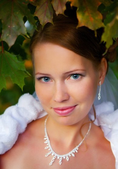 Свадебная прическа Осенний шелест (С12175) - Стилист-визажист Виктория Корсакова