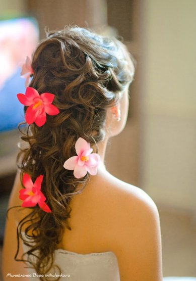 Свадебная прическа Невеста Наталья (С13545) - Стилист-визажист Олеся Чорная