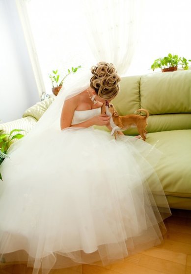 Прическа на свадьбу Невеста Оксана (С13564) - Стилист-визажист Олеся Чорная