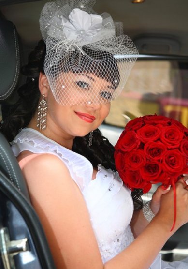 Прическа на свадьбу С12516 - Стилист-визажист Валентина