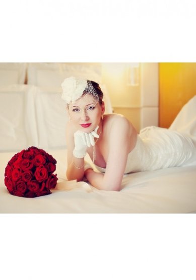 Свадебная прическа С10371 - Стилист Ольга Родина