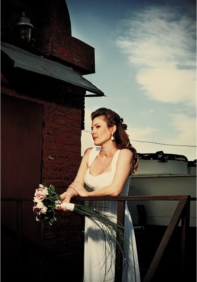 Свадебная прическа С10373 - Стилист Ольга Родина