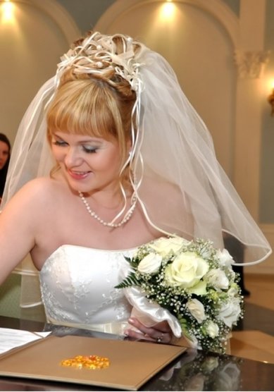 Свадебная прическа С10415 - стилист-визажист Мила Кузьмина