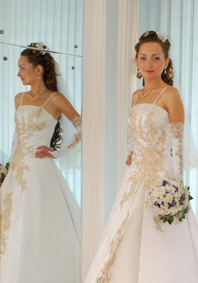 Прическа на свадьбу С10438 - стилист-визажист Мила Кузьмина