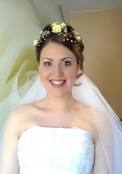 Прическа на свадьбу С10440 - стилист-визажист Мила Кузьмина