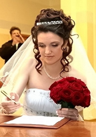 Свадебная прическа С10445 - стилист-визажист Мила Кузьмина