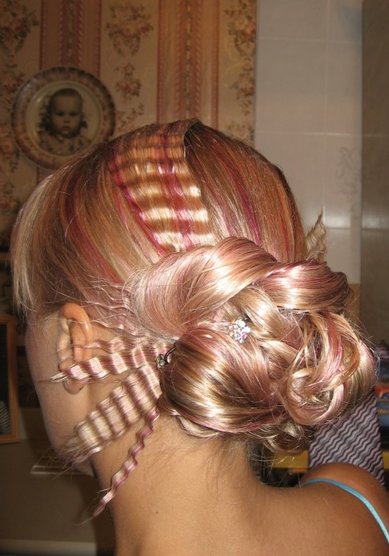 Свадебная прическа С11385 - Стилист-визажист Валентина