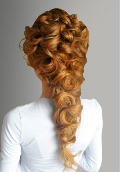 Свадебная прическа Репетиция-с доп.прядями (С11397) - Стилист-визажист Валентина