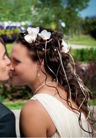 Прическа на свадьбу греческий стиль (С11714) - стилист-визажист Мила Кузьмина