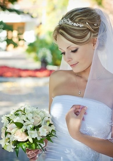 Свадебная прическа Ожидание чуда. (С11977) - Свадебный стилист-визажист Людмила Кубышкина...