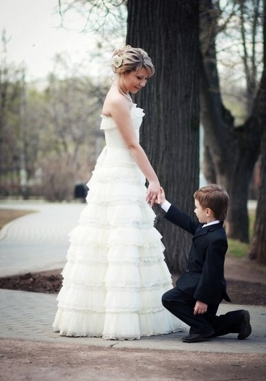 Прическа на свадьбу С12050 - Стилист Ольга Родина