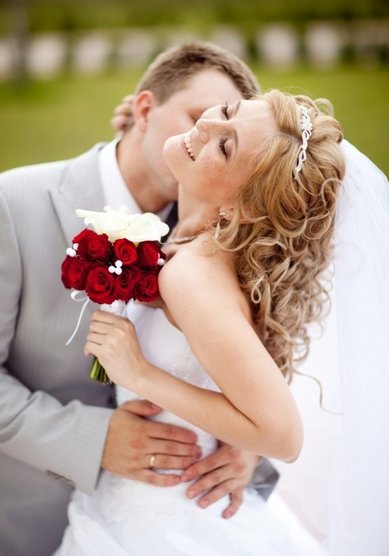 Прическа на свадьбу С12052 - Стилист Ольга Родина