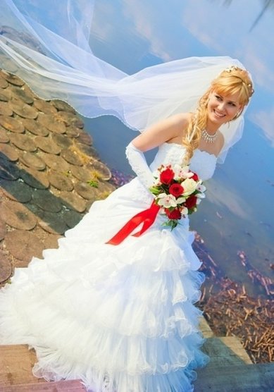 Прическа на свадьбу 1234 (С12064) - Стилист-визажист Евгения Григорьева