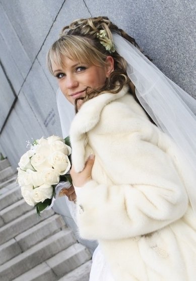 Свадебная прическа С12071 - Стилист-визажист Евгения Григорьева