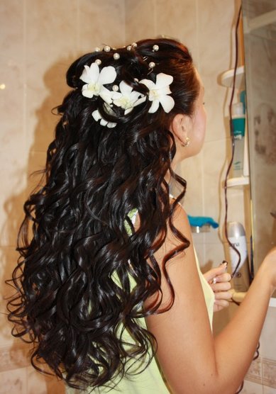 Прическа на свадьбу С12080 - Стилист-визажист Евгения Григорьева