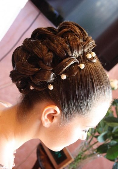 Свадебная прическа С12081 - Стилист-визажист Евгения Григорьева