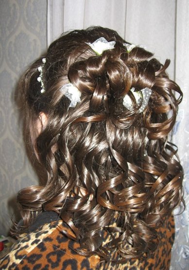 Прическа на свадьбу С12092 - Стилист-визажист Валентина