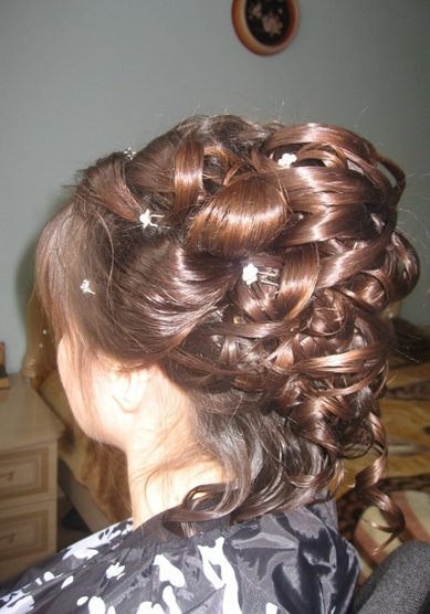 Свадебная прическа С12093 - Стилист-визажист Валентина