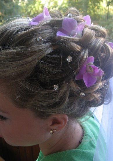 Свадебная прическа С12103 - Стилист-визажист Валентина