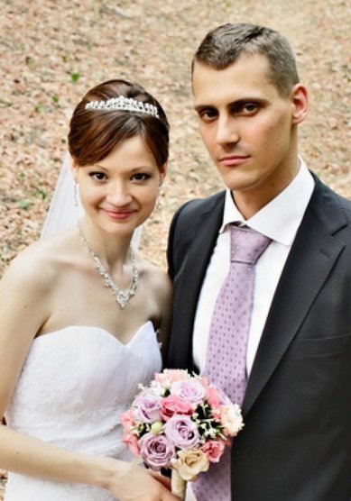 Свадебная прическа Прическа с диадемой (С12141) - Стилист Анастасия Полякова