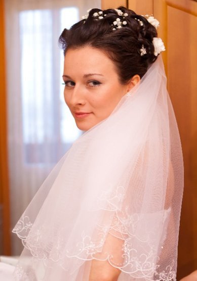 Свадебная прическа Взгляд (С12165) - Стилист-визажист Виктория Корсакова