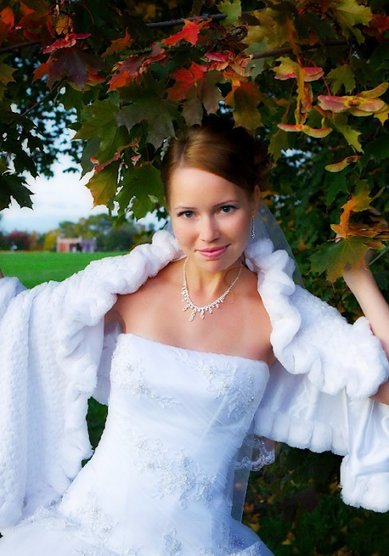 Свадебная прическа Осенний шелест (С12175) - Стилист-визажист Виктория Корсакова