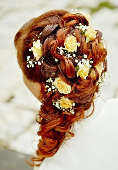 Свадебная прическа С12185 - Стилист-визажист Валентина