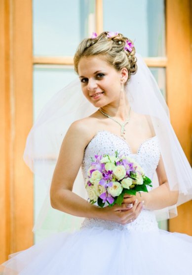 Свадебная прическа С12197 - Стилист-визажист Валентина